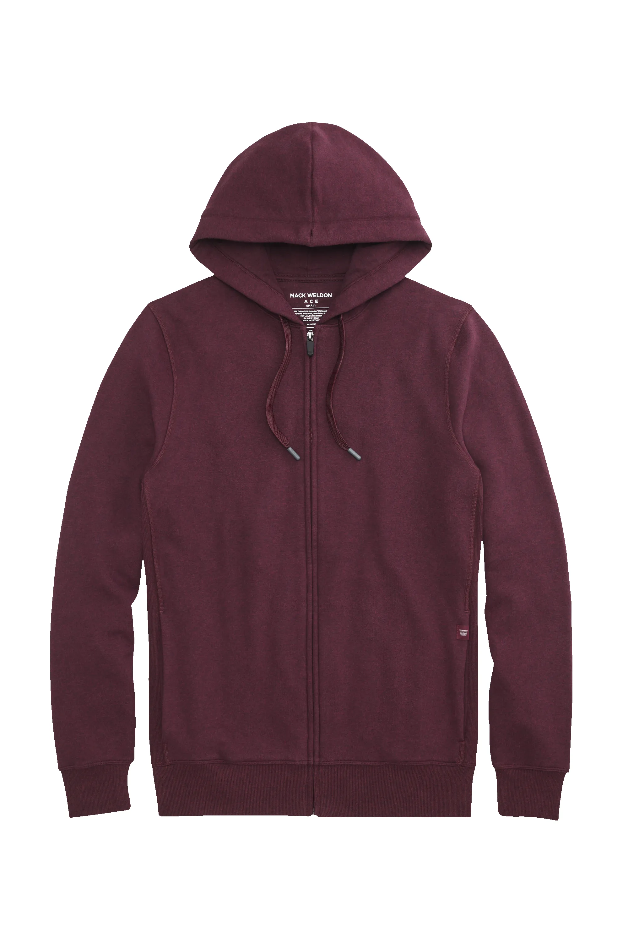 ACE Full-Zip Hooded Sweatshirt sold by Mack Weldon product image thumbnail 2