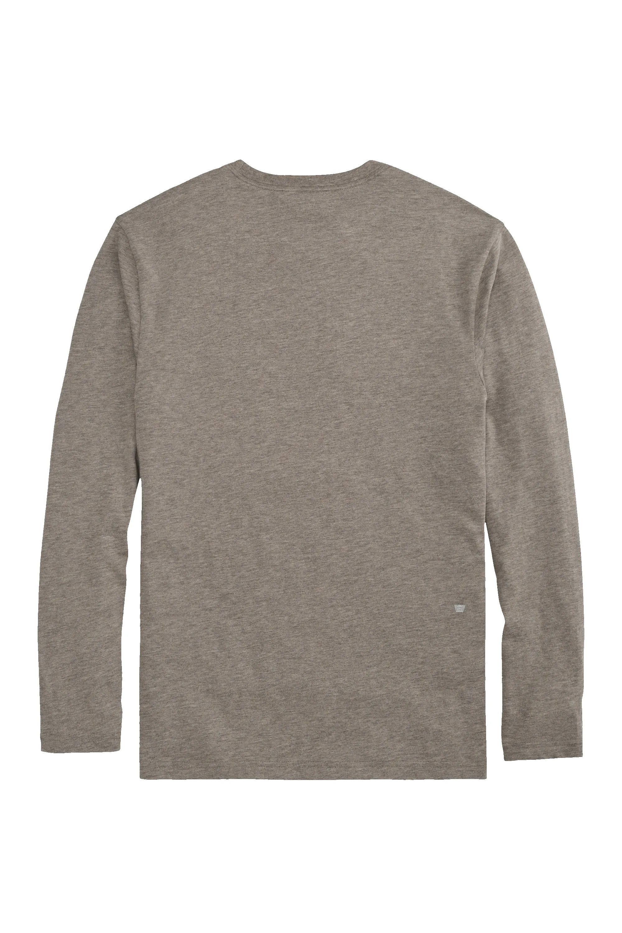 Pima Long Sleeve T-Shirt Truffle Heather sold by Mack Weldon product image thumbnail 2