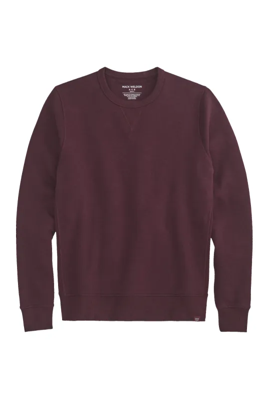 ACE Crew Neck Sweatshirt Purple Potion Heather sold by Mack Weldon