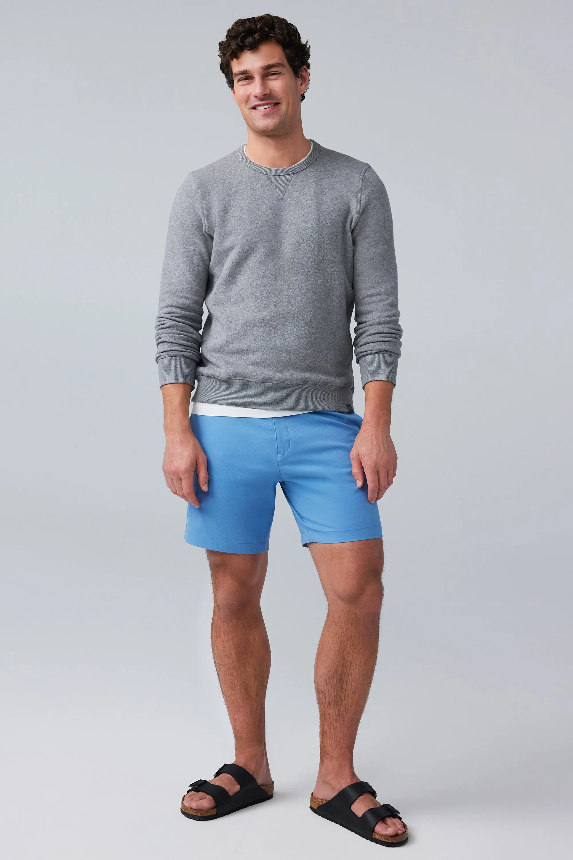 2-Pack ACE Crew Neck Sweatshirt Total Eclipse / Grey Heather sold by Mack Weldon product image thumbnail 5