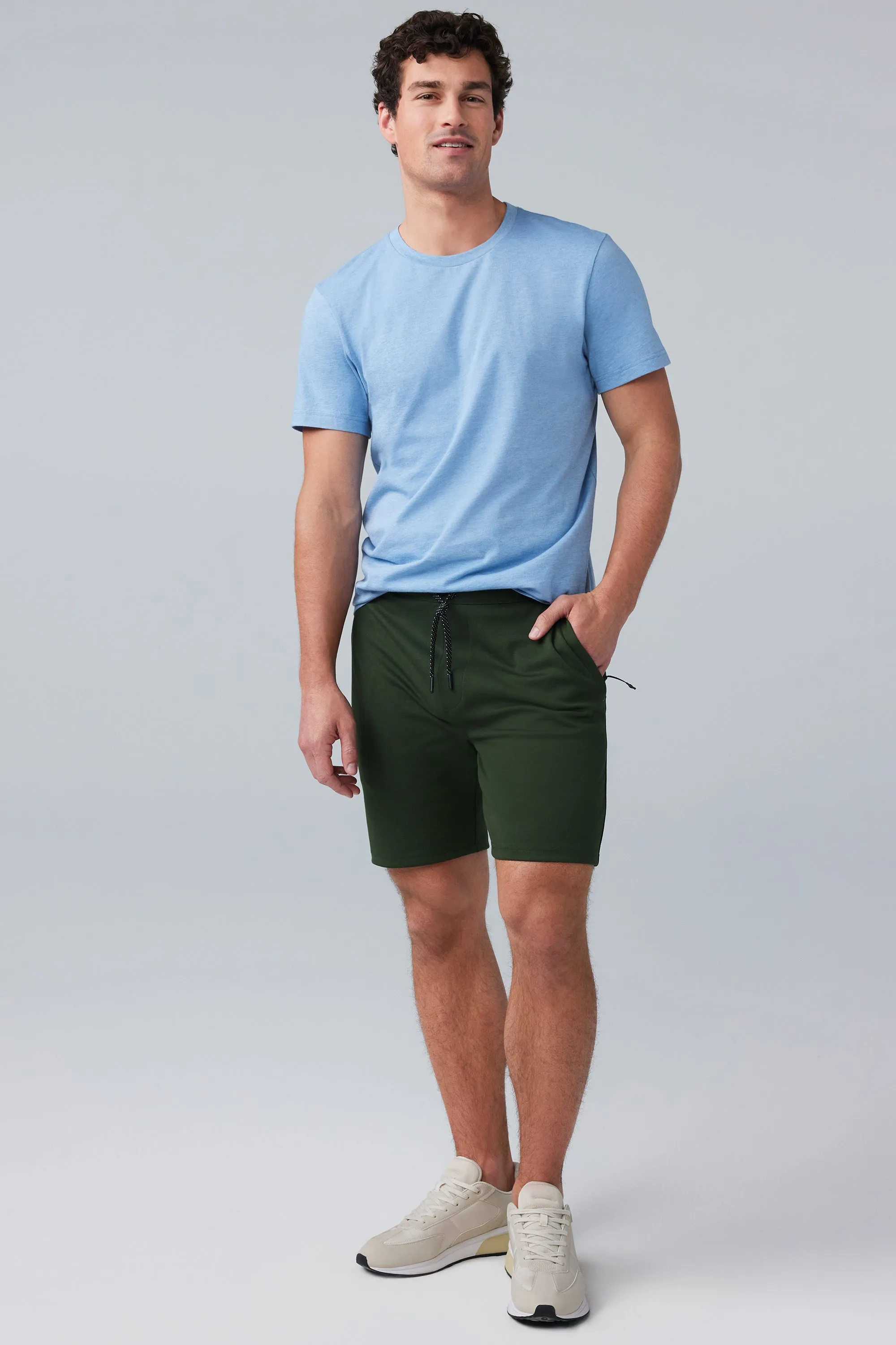 2-Pack Pima Crew Neck T-Shirt Truffle Heather / Shooting Star sold by Mack Weldon product image thumbnail 5