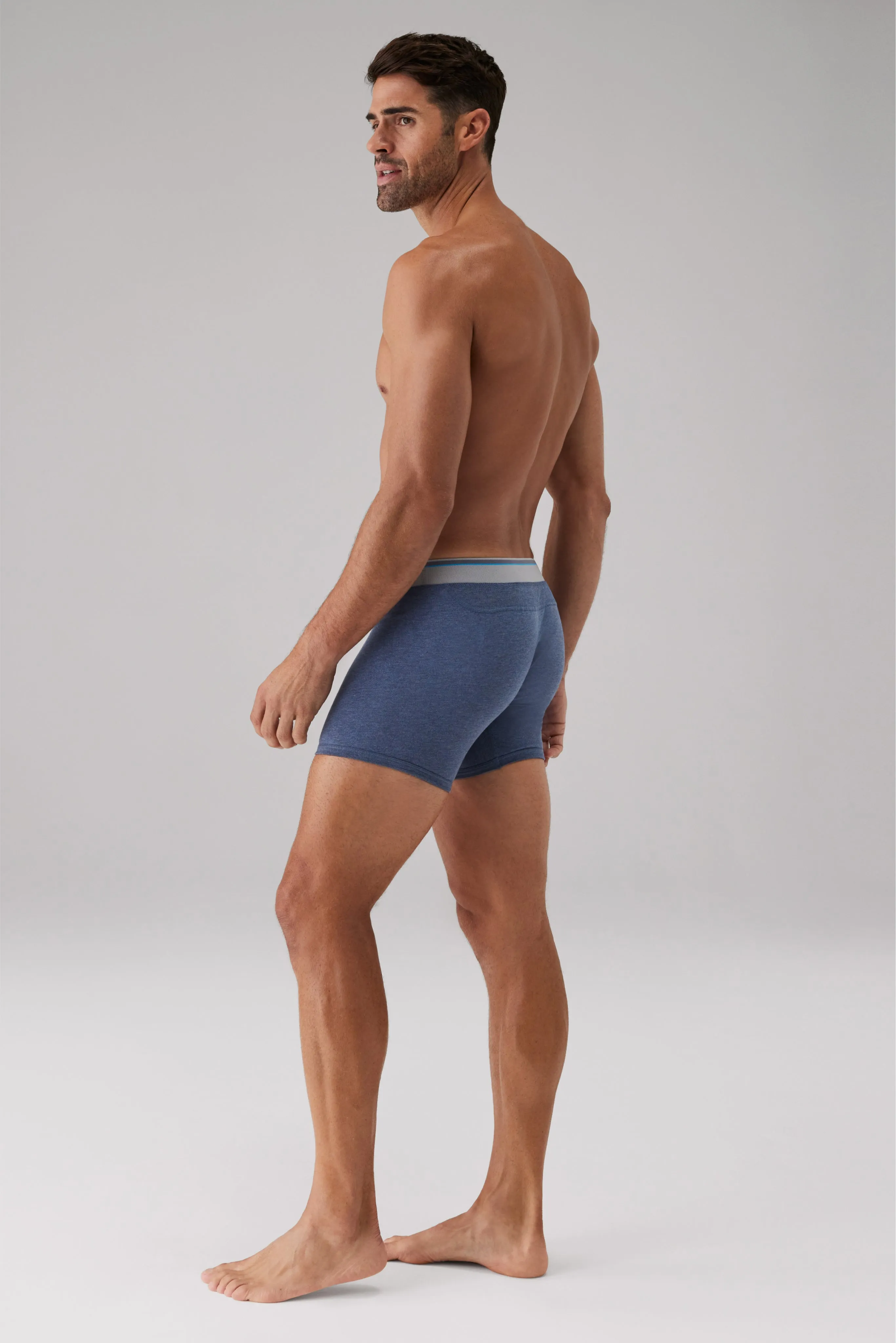 3-Pack 18-Hour Jersey Boxer Briefs Seaside sold by Mack Weldon product image thumbnail 5