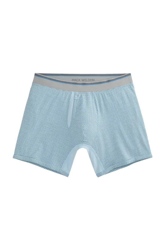 18-Hour Jersey Boxer Brief Stratosphere Tattersoul sold by Mack Weldon