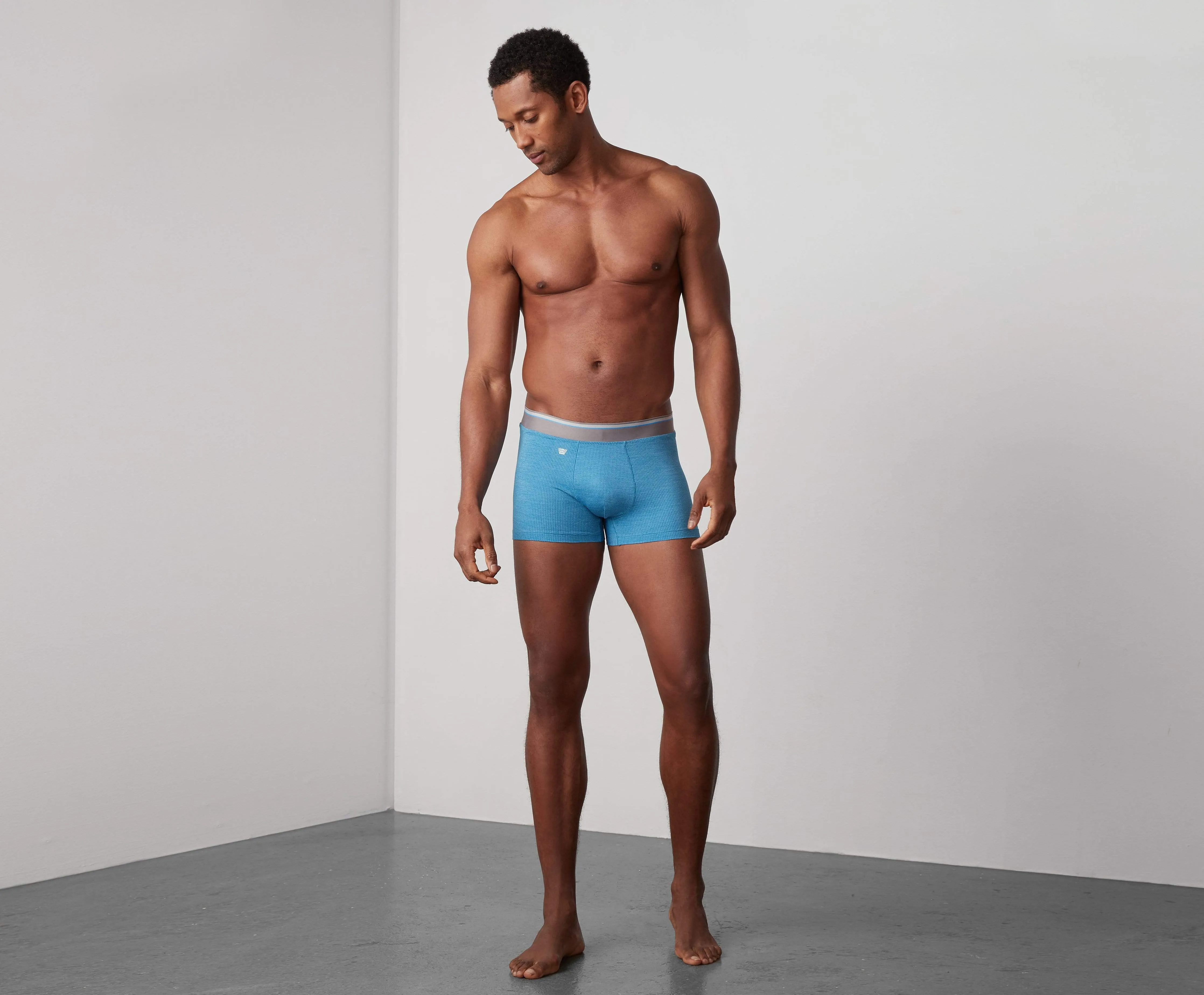 AIRKNITˣ Trunk Blue Ribbon Heather sold by Mack Weldon product image thumbnail 3