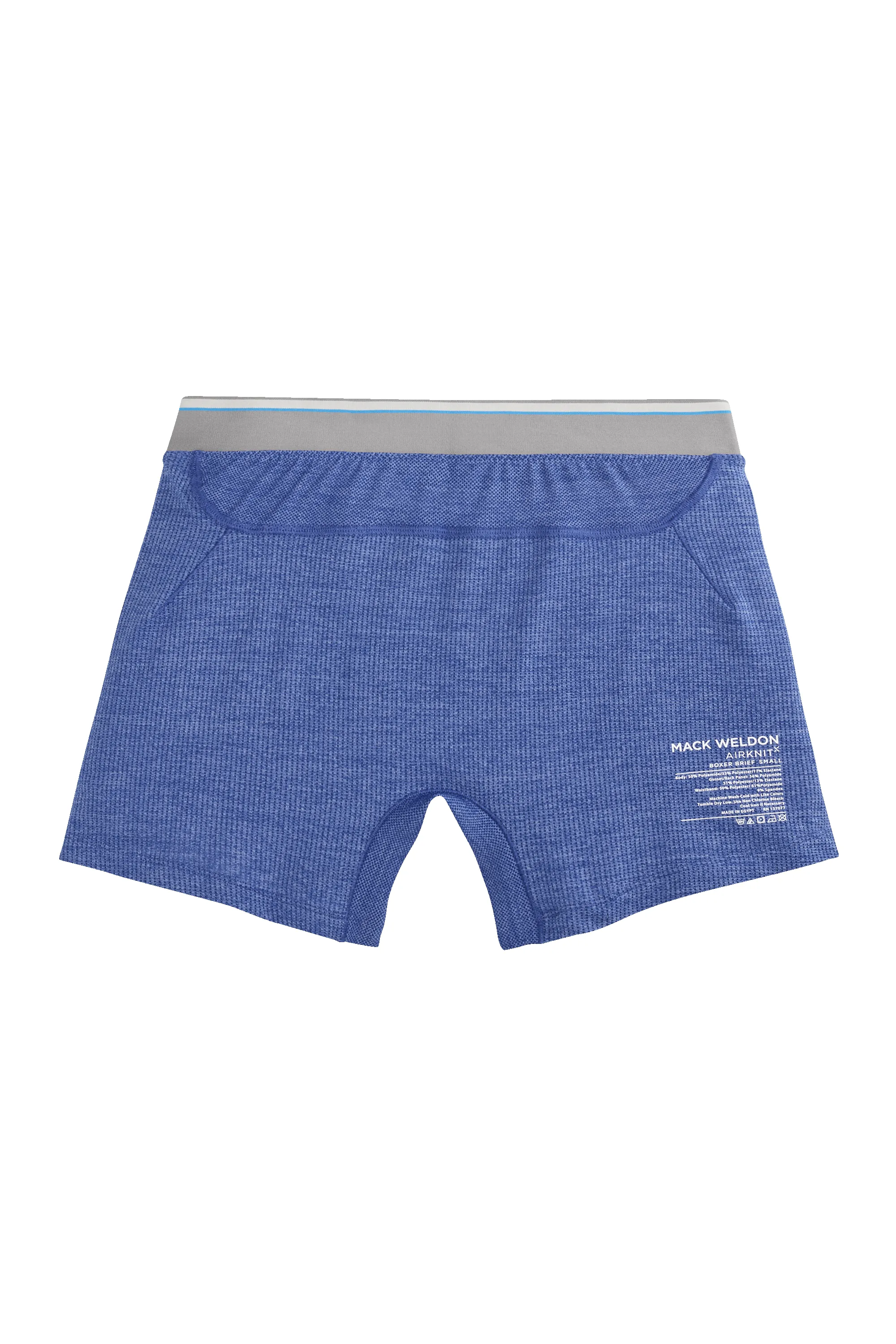AIRKNITˣ Boxer Brief Blue Ribbon Heather sold by Mack Weldon product image thumbnail 2