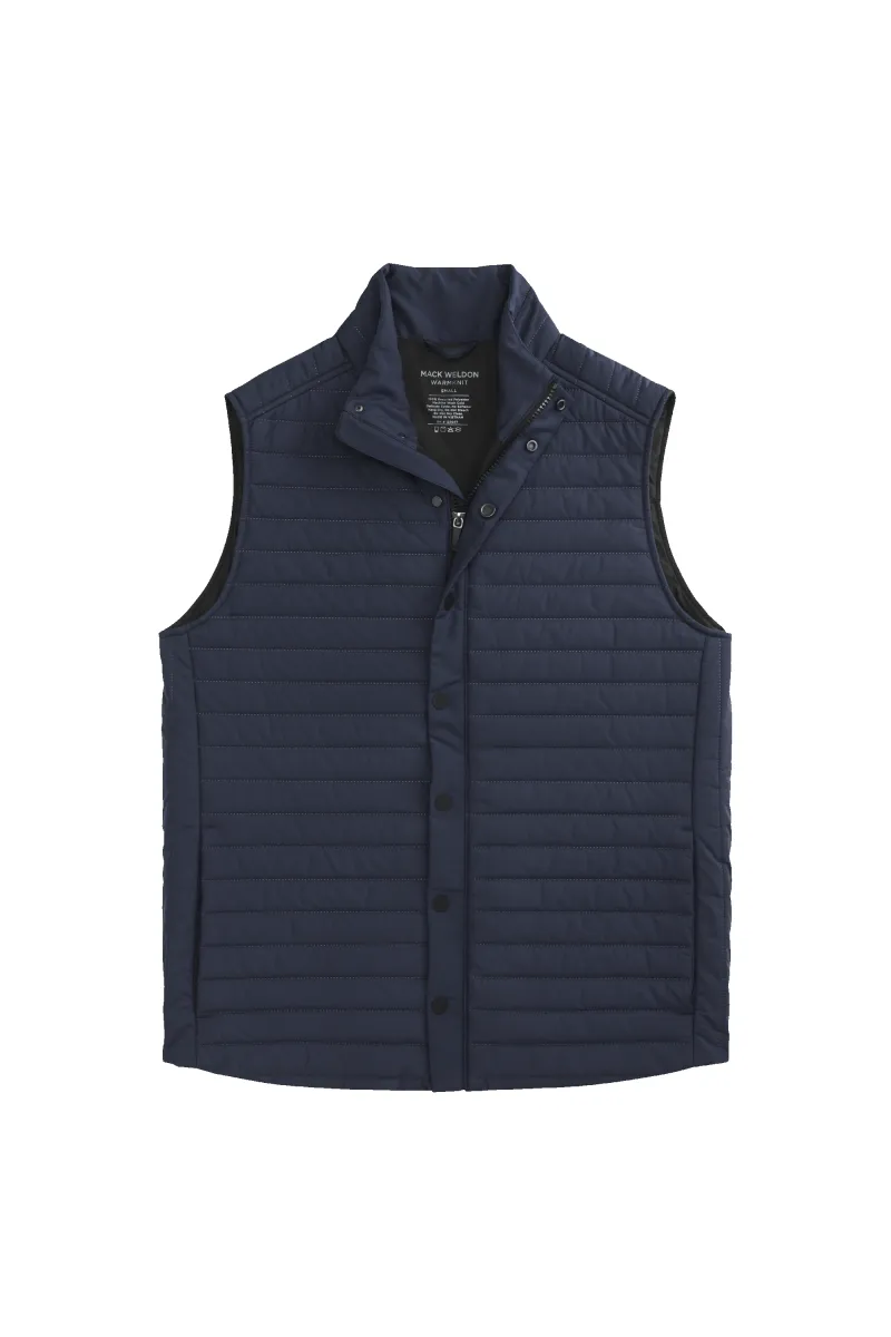 WARMKNIT AIR Puffer Vest Total Eclipse sold by Mack Weldon
