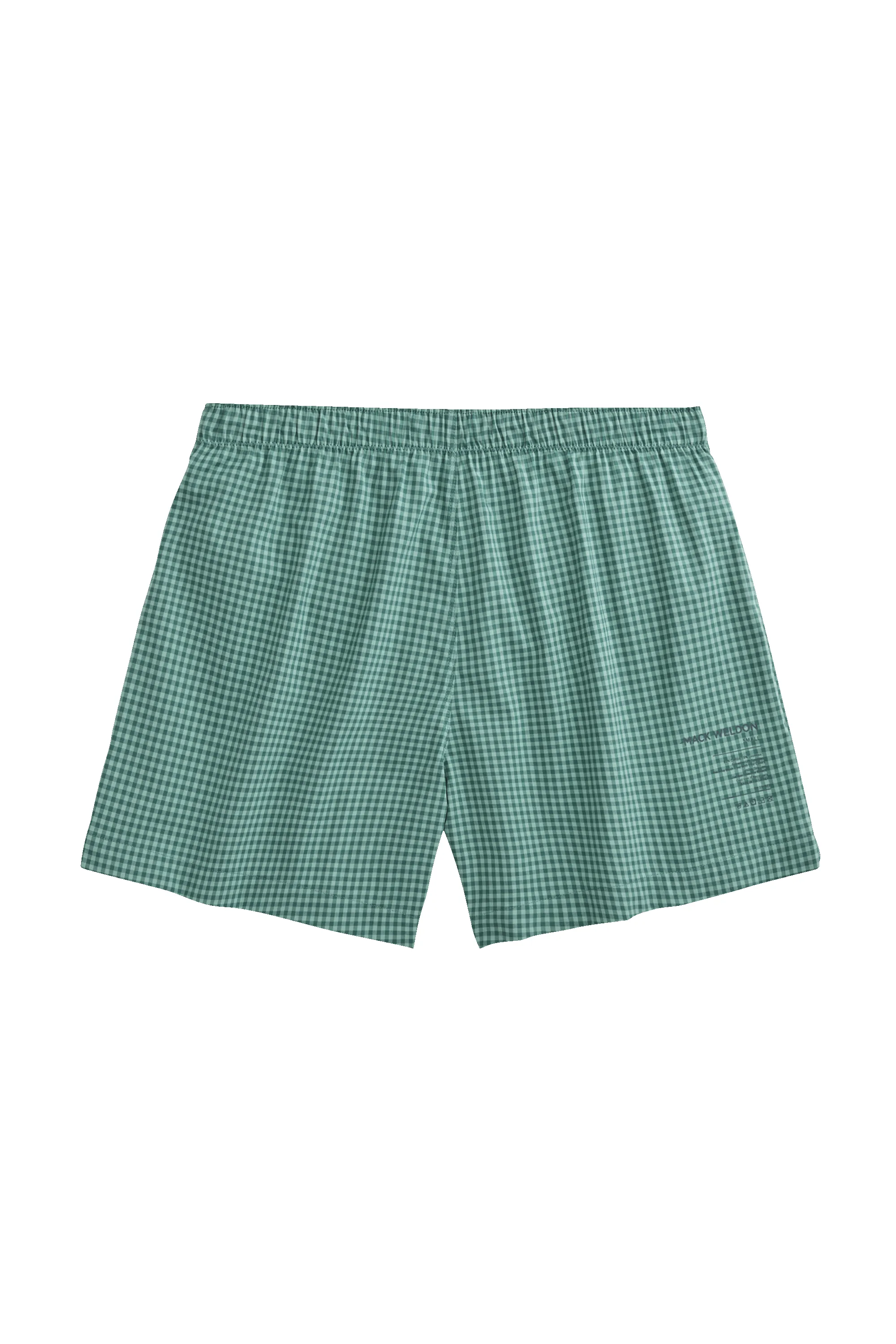 24/7 Woven Boxer Vetiver Gingham sold by Mack Weldon product image thumbnail 2