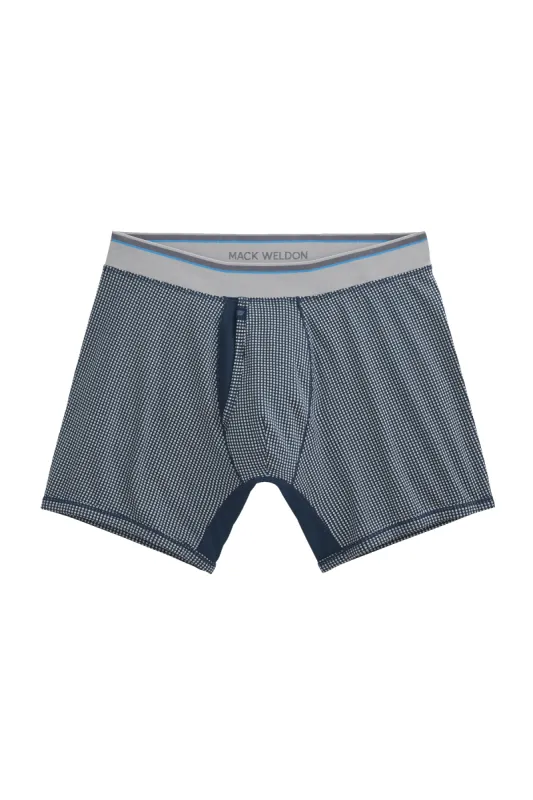 18-Hour Jersey Boxer Brief Slate Eye Roll sold by Mack Weldon