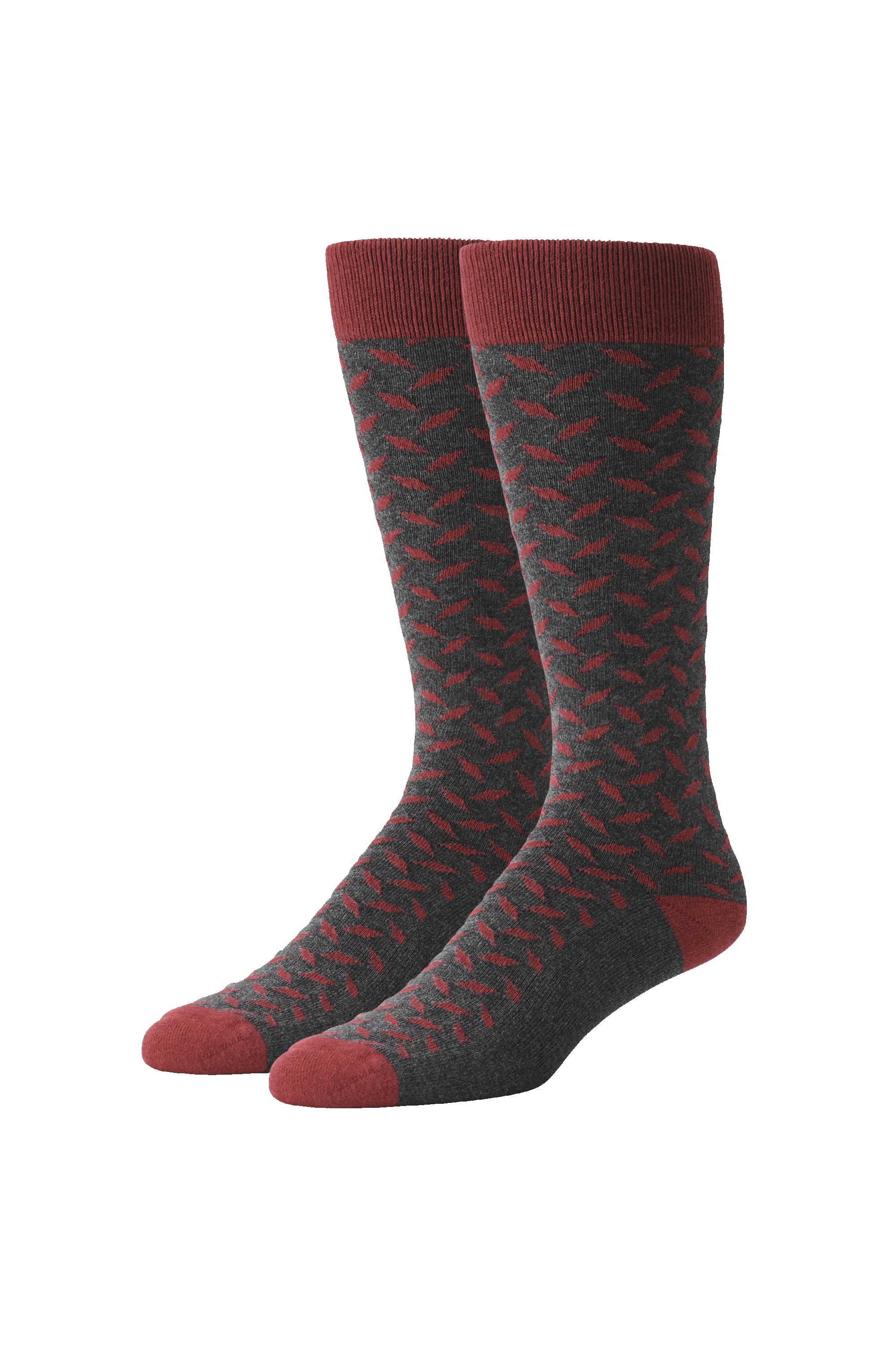 Everyday Extended Crew Sock Charcoal Heather Sheet Metal sold by Mack Weldon