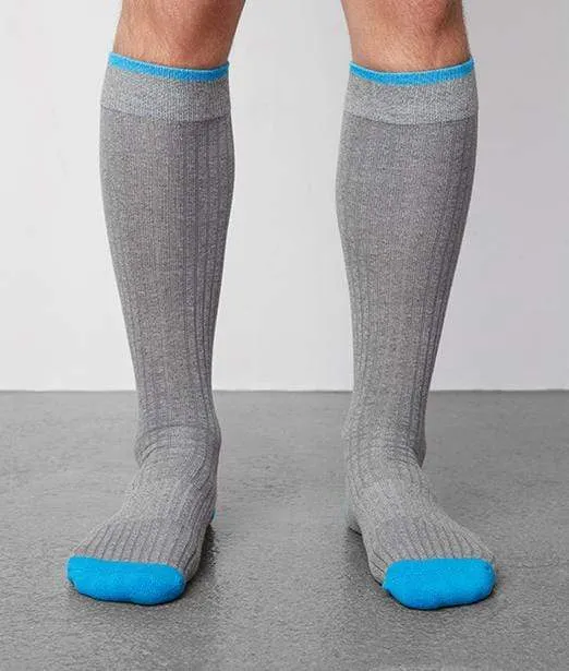 Everyday Extended Crew Sock Charcoal Heather Sheet Metal sold by Mack Weldon product image thumbnail 5