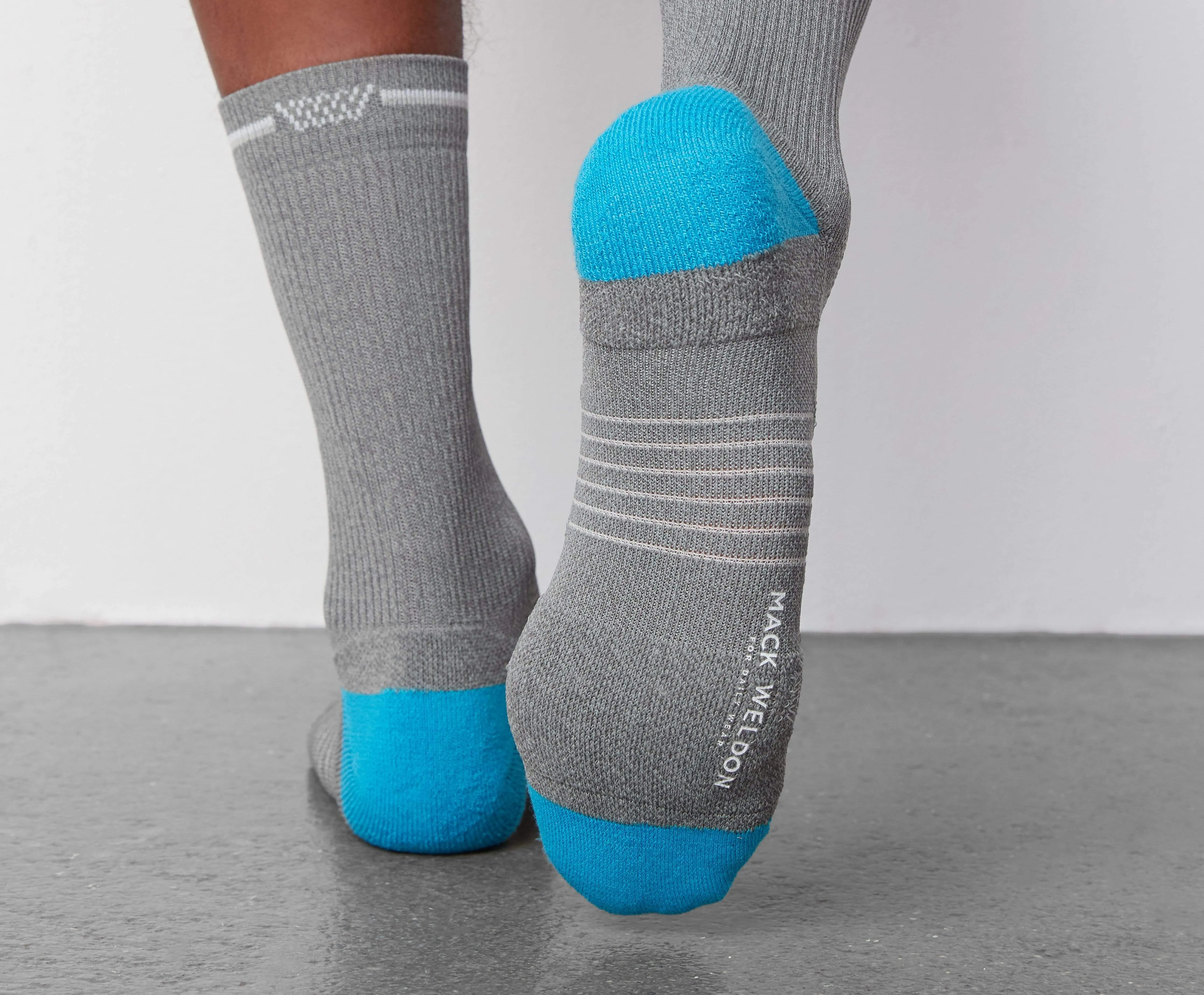 AIRKNITˣ Crew Sock True Black Monument sold by Mack Weldon product image thumbnail 3