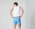18-Hour Jersey Knit Boxer Slate Eye Roll sold by Mack Weldon