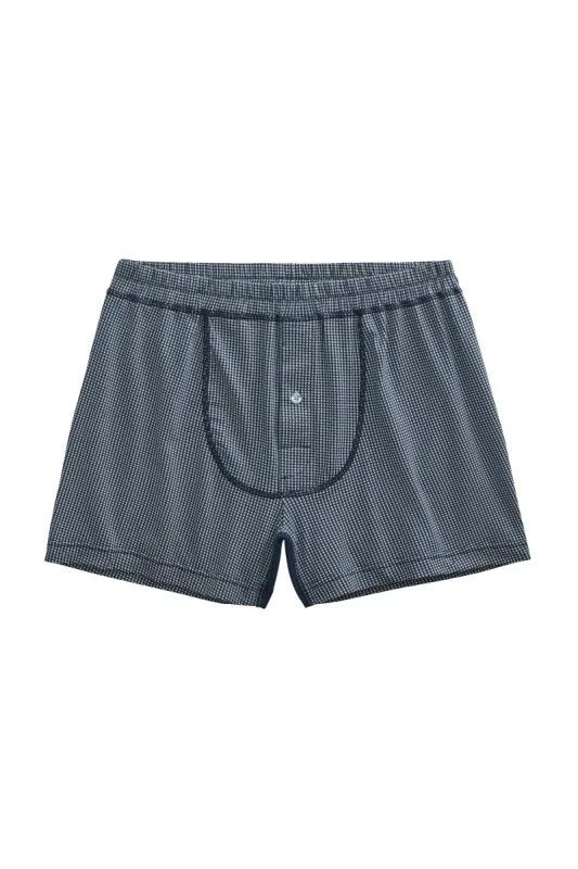 18-Hour Jersey Knit Boxer Slate Eye Roll sold by Mack Weldon