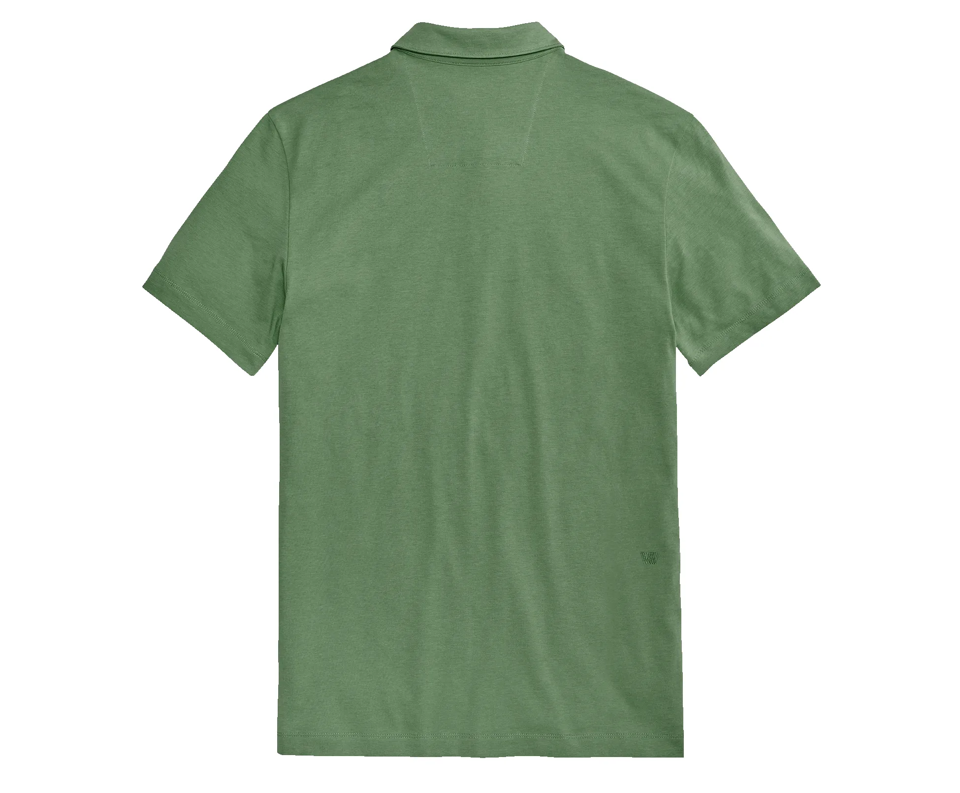 Pima T-Shirt Polo Moss sold by Mack Weldon product image thumbnail 2