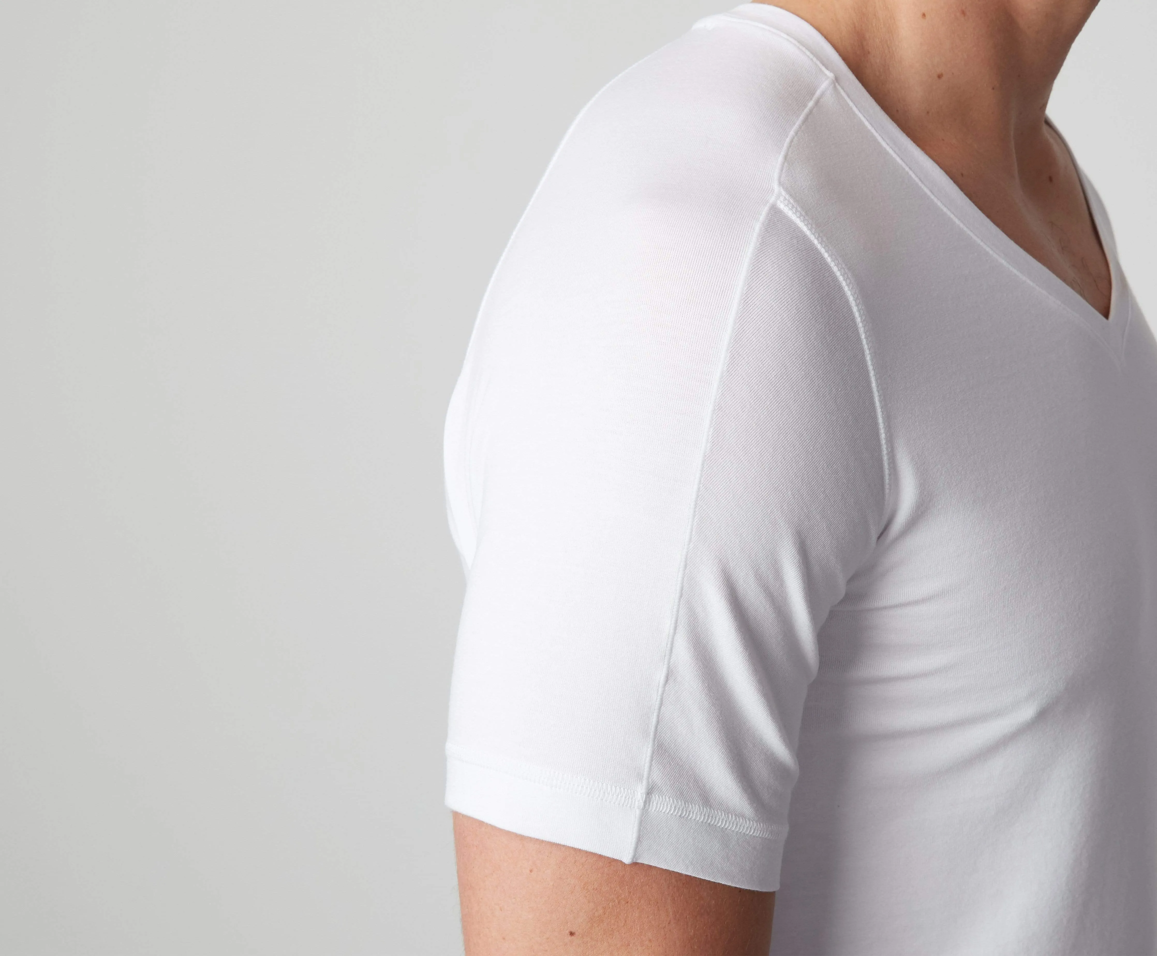 3-Pack 18-Hour Jersey V-Neck Undershirt Grey Heather sold by Mack Weldon product image thumbnail 5