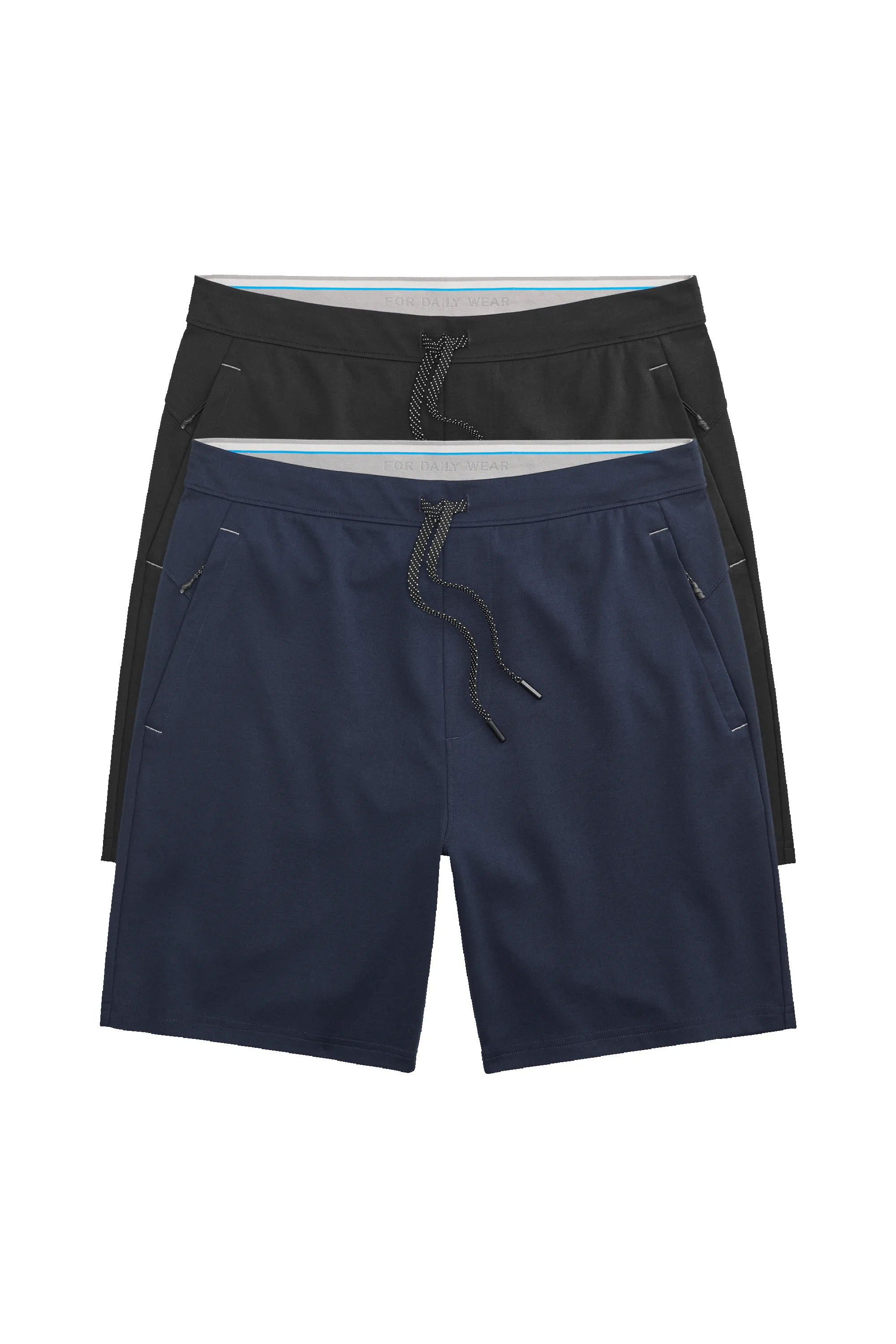 2-Pack Atlas Short Total Eclipse / True Black sold by Mack Weldon