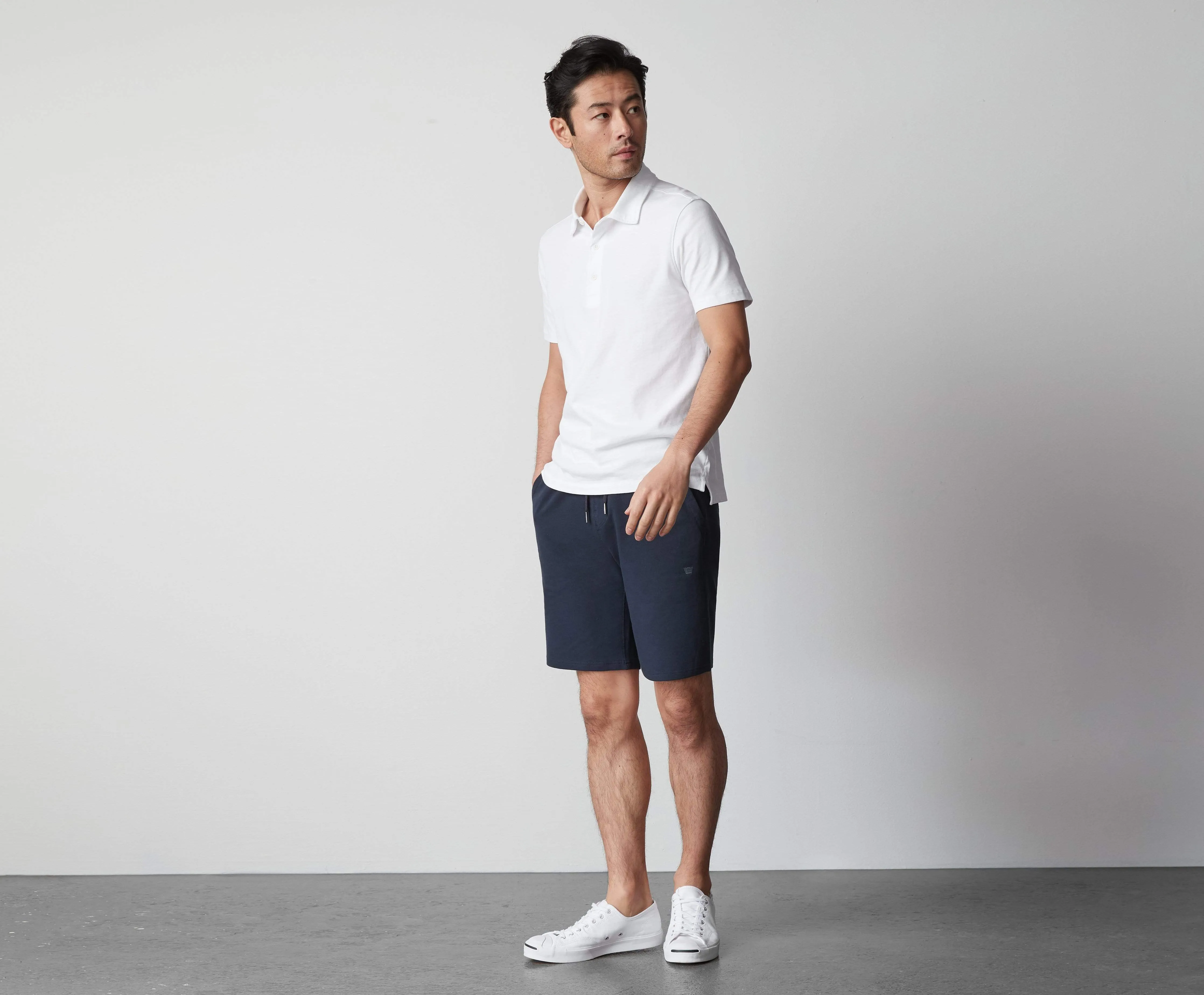 2-Pack ACE Sweatshort Chambray Heather / Grey Heather sold by Mack Weldon product image thumbnail 2