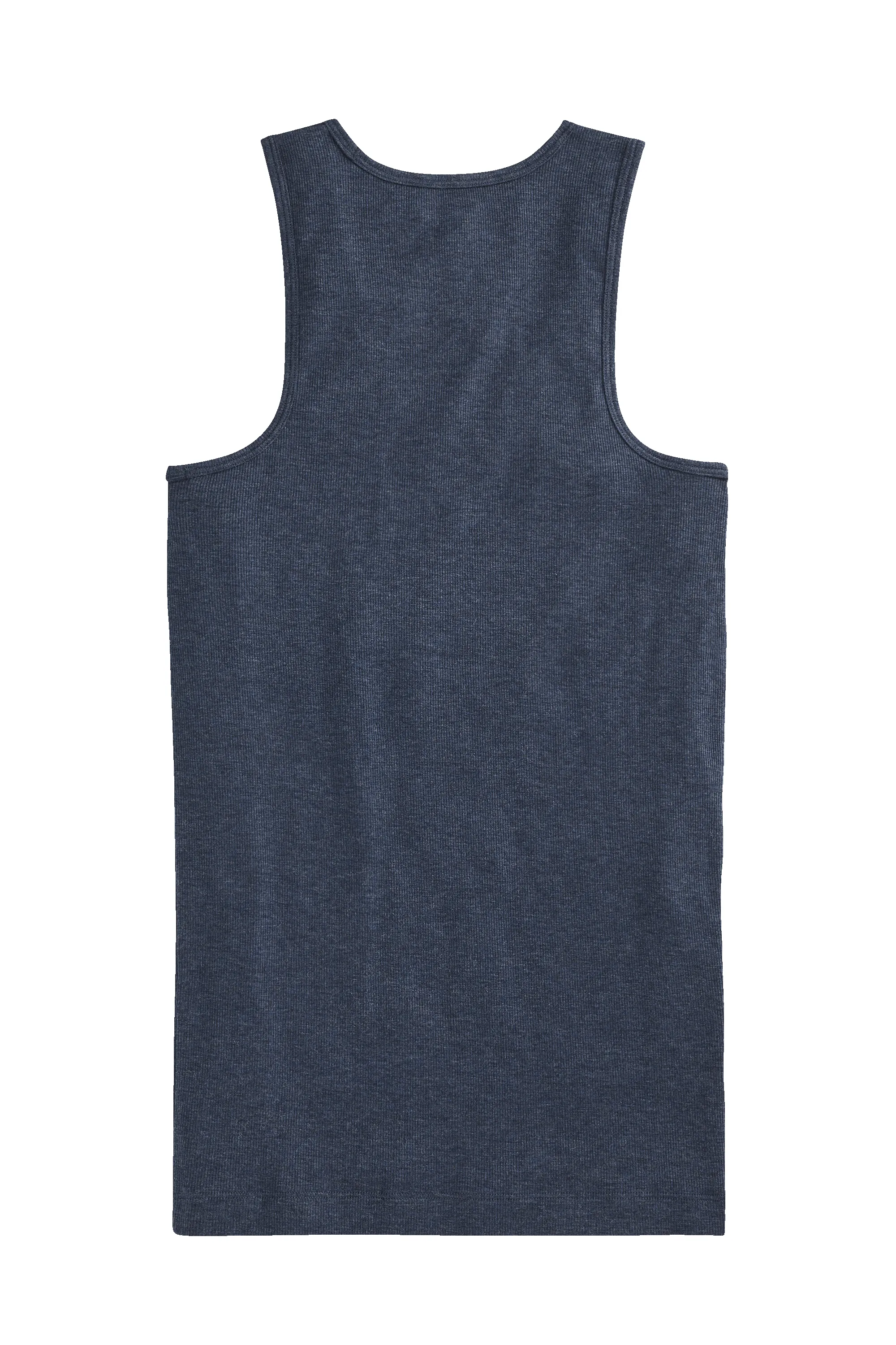 18-Hour Rib Tank True Navy Heather sold by Mack Weldon product image thumbnail 2