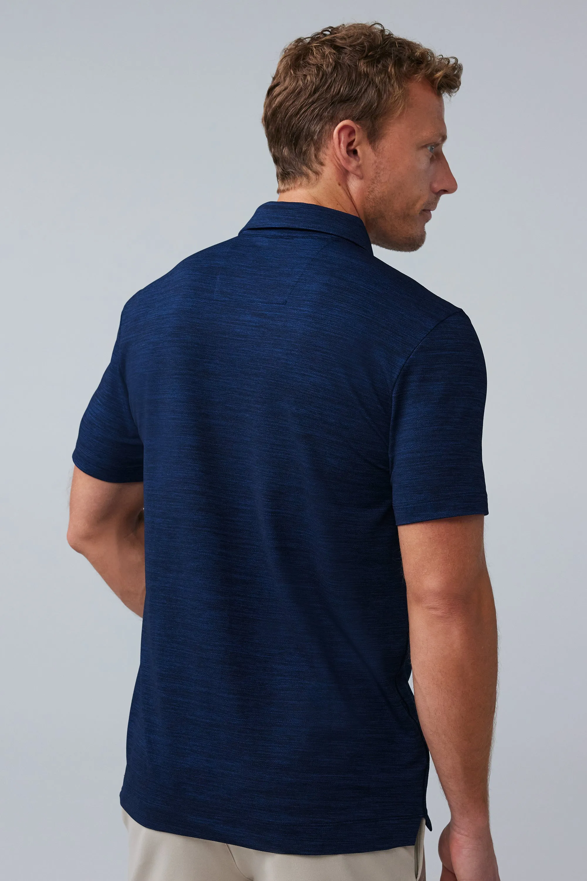 AIRKNITˣ Polo Total Eclipse Night Owl sold by Mack Weldon product image thumbnail 5