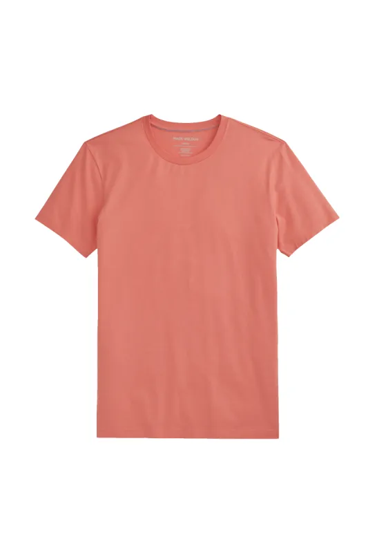 Pima Crew Neck T-Shirt Spicy sold by Mack Weldon