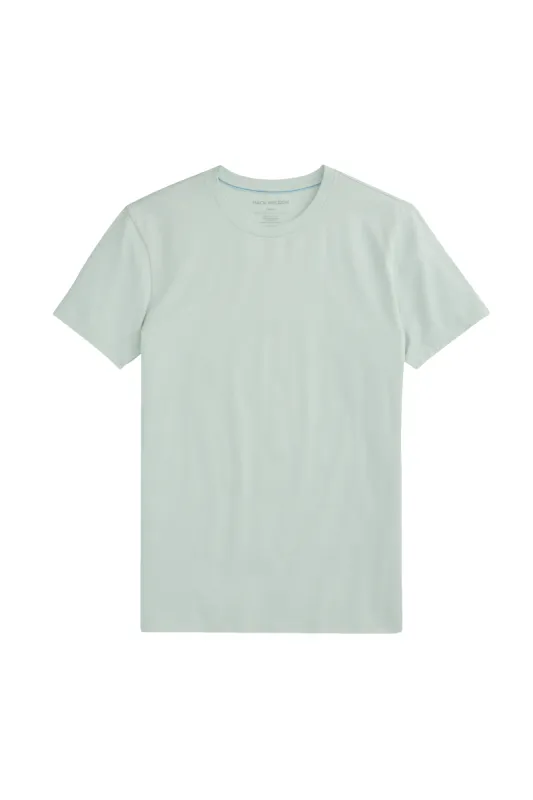 Pima Crew Neck T-Shirt Sea Mist sold by Mack Weldon
