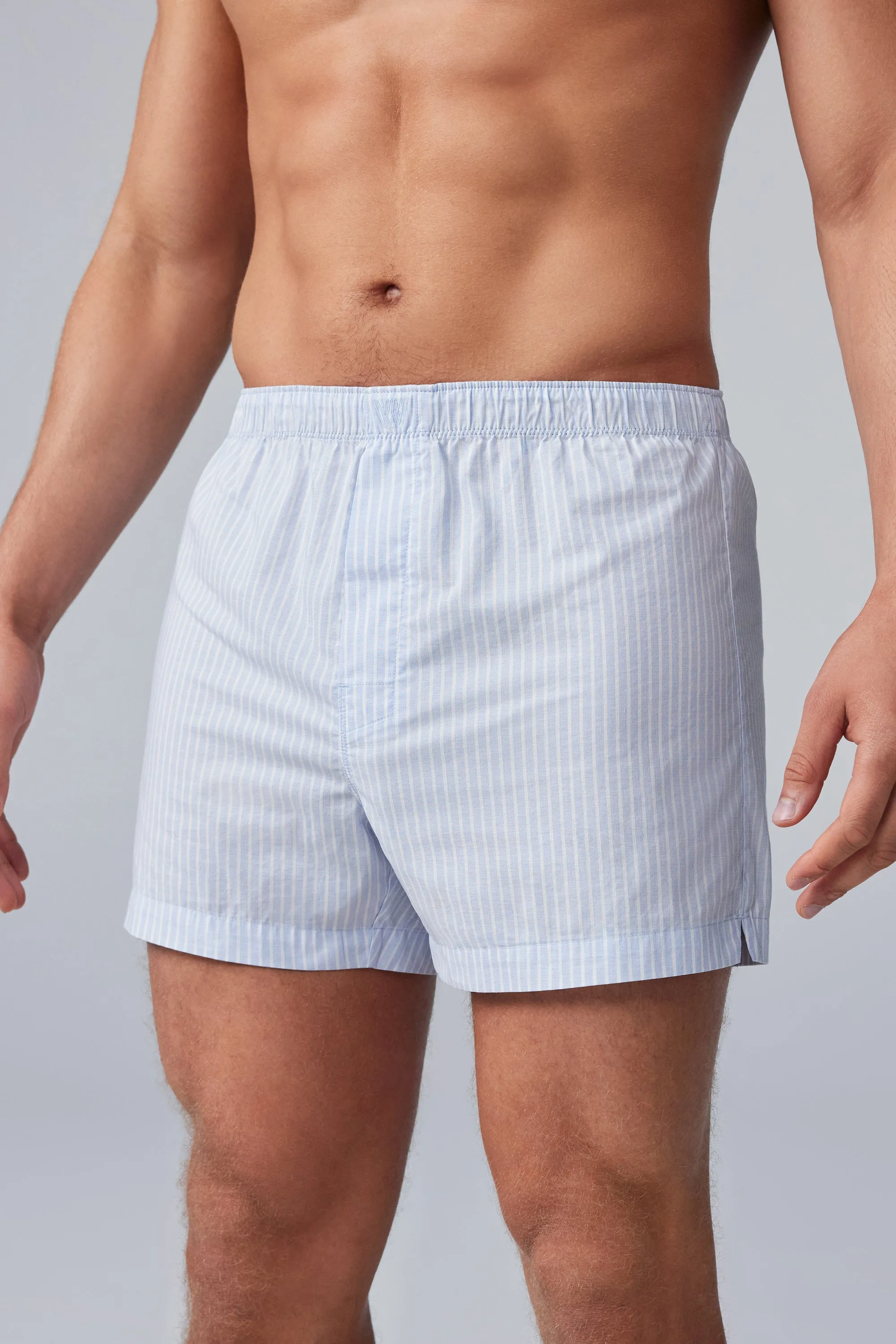 24/7 Woven Boxer True Navy Crosshatch sold by Mack Weldon product image thumbnail 3