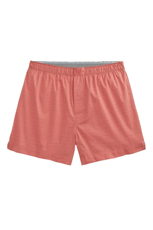 24/7 Woven Boxer Spicy Glen Plaid sold by Mack Weldon