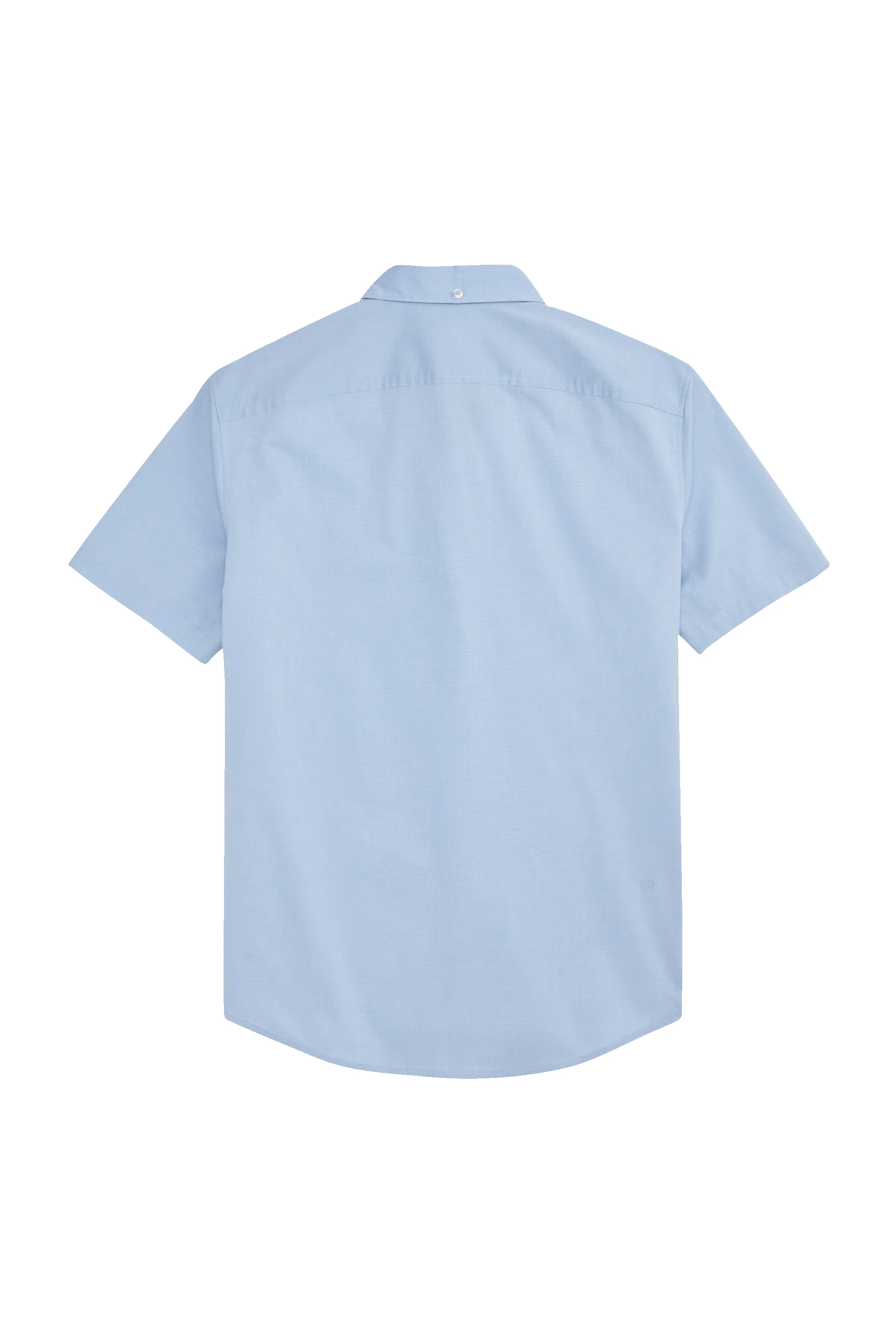 24/7 Poplin Short Sleeve Shirt Chambray Crosshatch sold by Mack Weldon product image thumbnail 2
