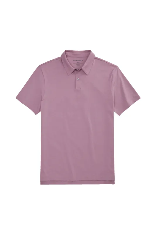 Pima T-Shirt Polo Purple Shade sold by Mack Weldon