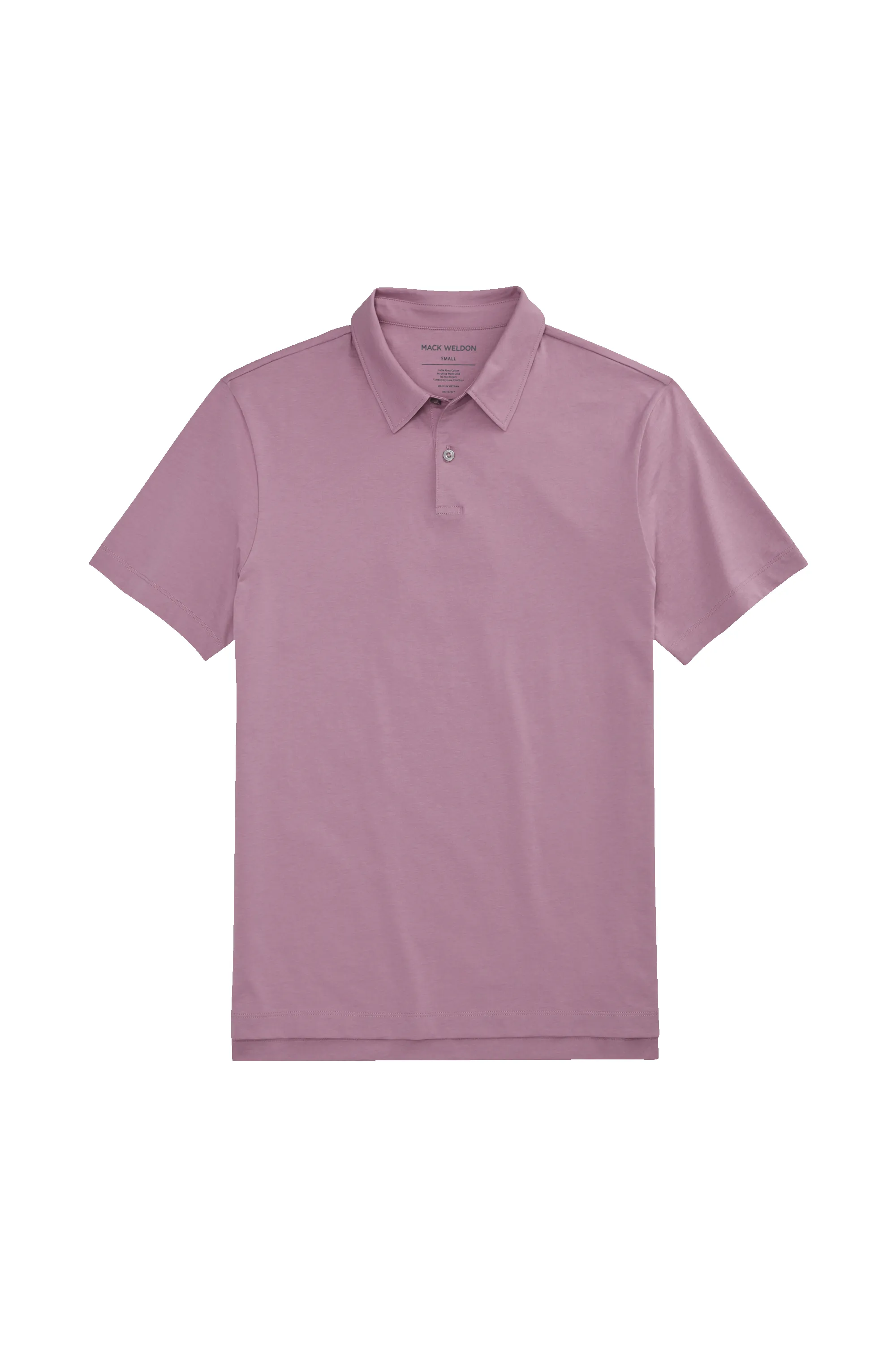 Pima T-Shirt Polo Purple Shade sold by Mack Weldon