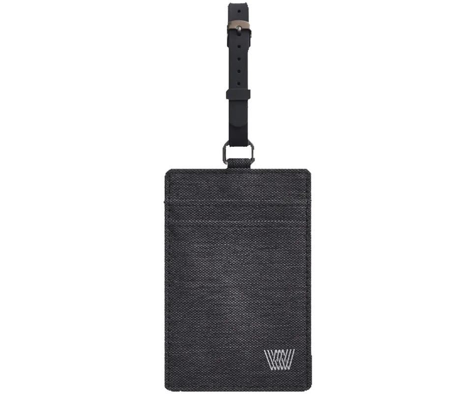 Ion Luggage Tag sold by Mack Weldon