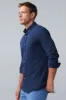 SILVER Pique Button Up sold by Mack Weldon