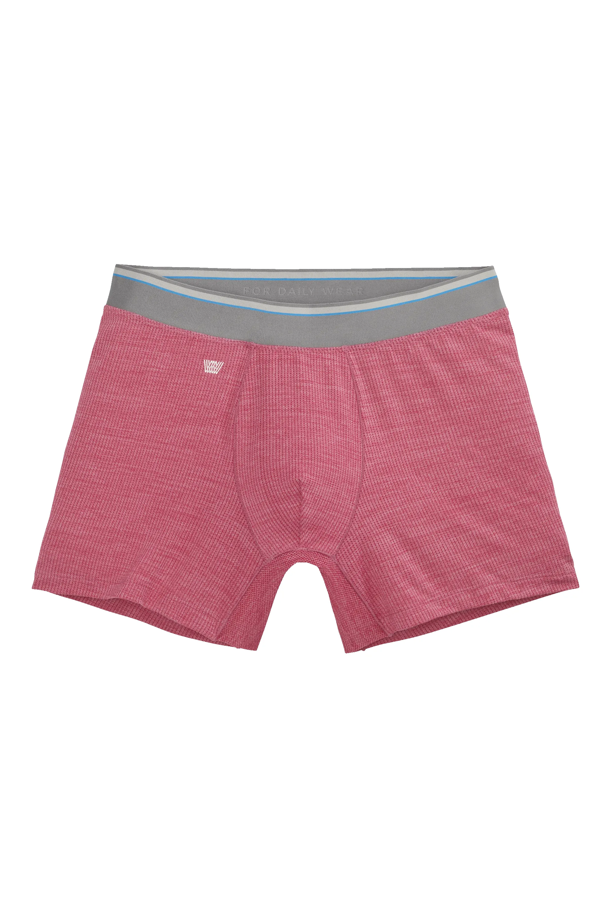 AIRKNITˣ Boxer Brief Rum Punch Heather sold by Mack Weldon