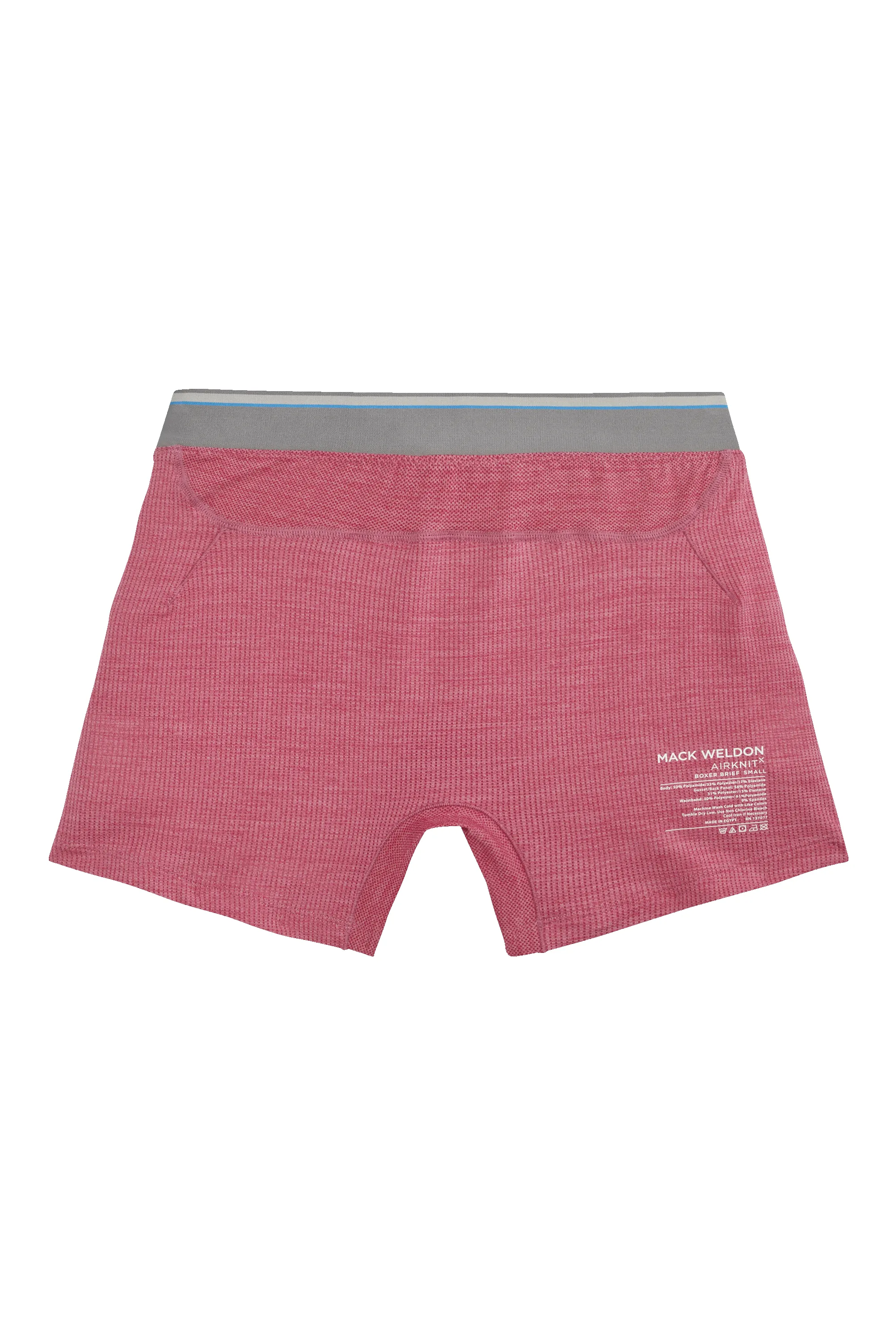 AIRKNITˣ Boxer Brief Rum Punch Heather sold by Mack Weldon product image thumbnail 2