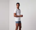 3-Pack AIRKNITˣ V-Neck Undershirt Bright White sold by Mack Weldon
