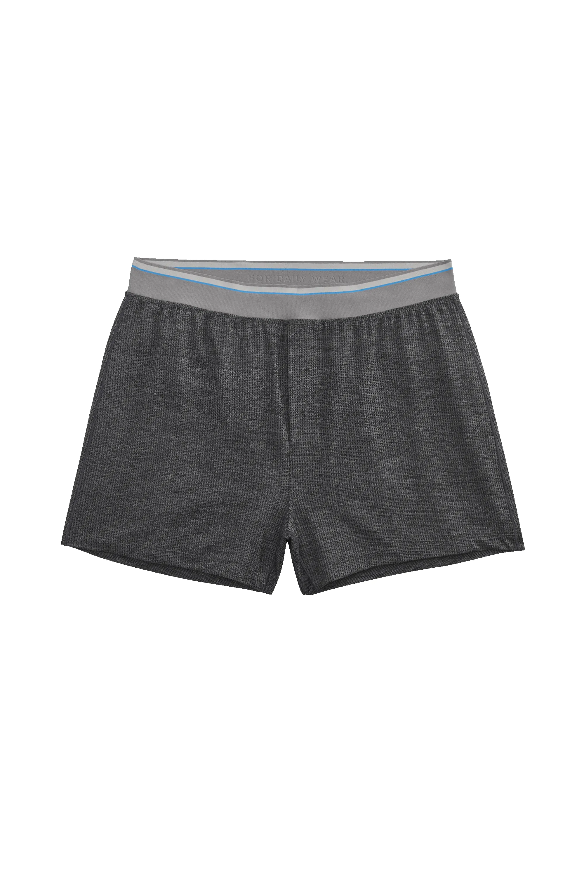 AIRKNITˣ Knit Boxer Charcoal Heather sold by Mack Weldon
