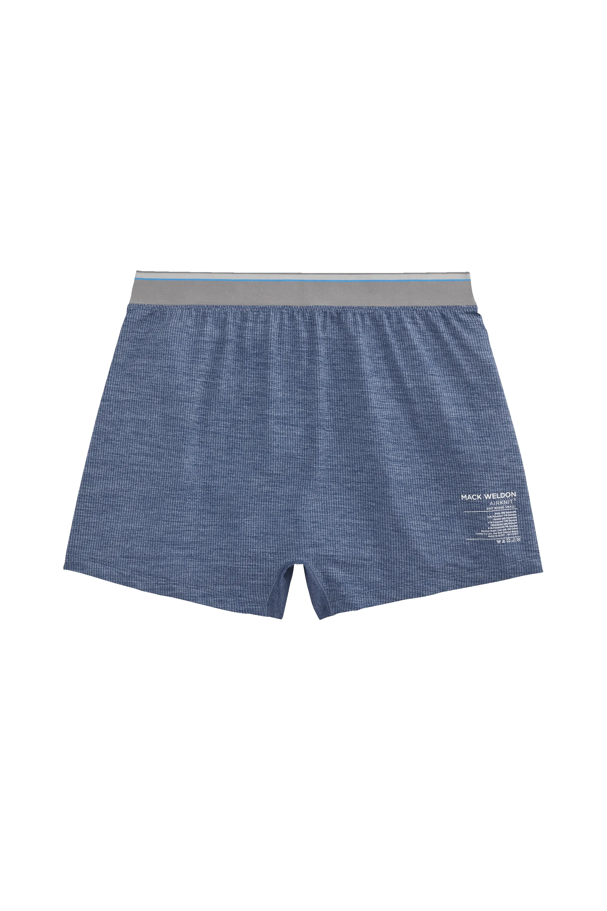 AIRKNITˣ Knit Boxer Indigo Heather sold by Mack Weldon product image thumbnail 2