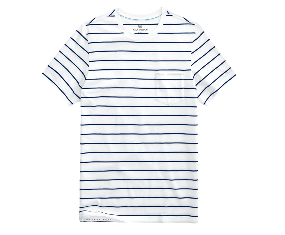 Pima Crew Neck Pocket T-Shirt sold by Mack Weldon