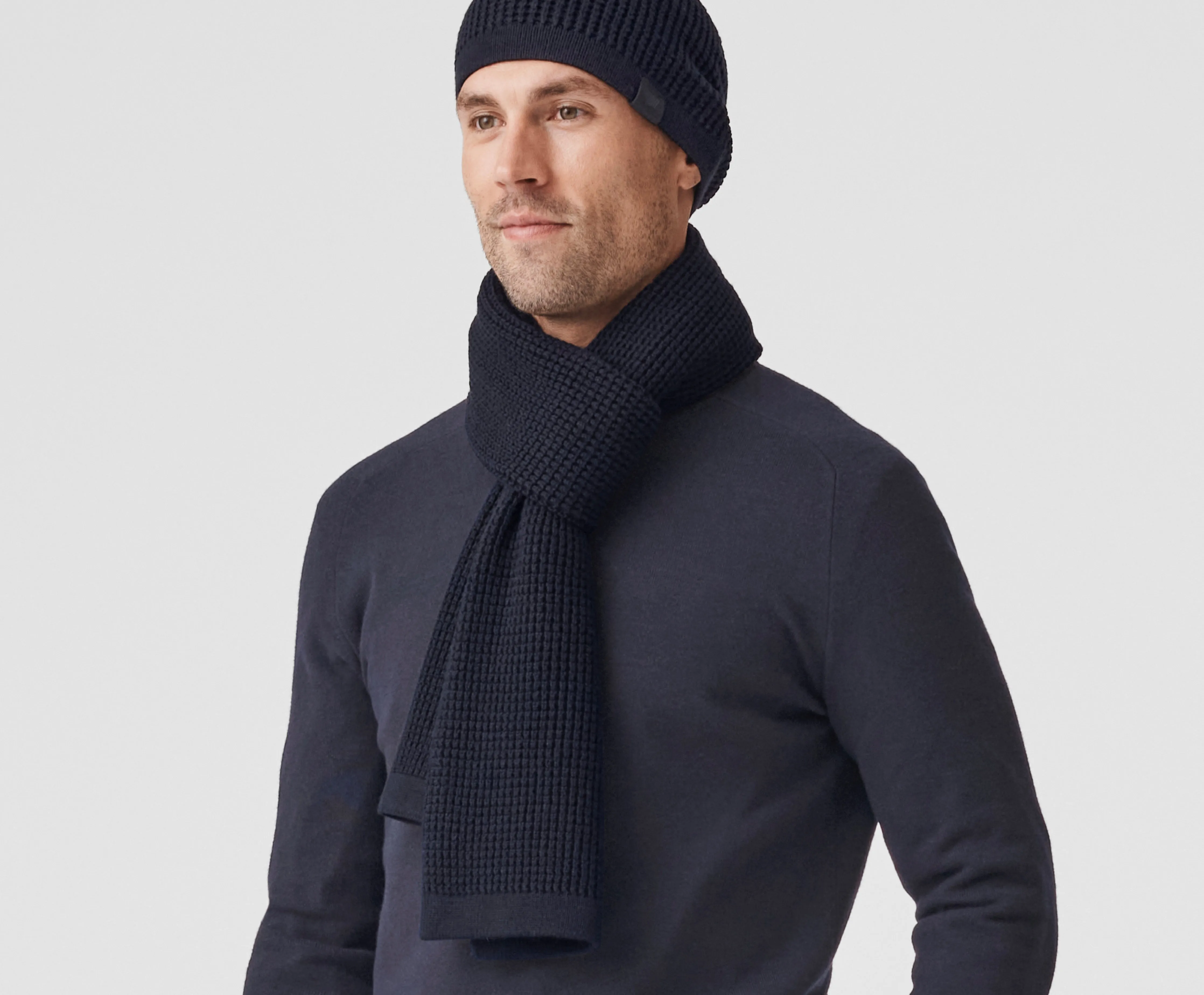 Tech Merino Scarf sold by Mack Weldon product image thumbnail 3
