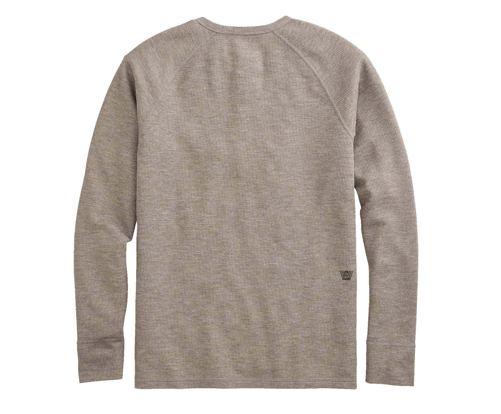 WARMKNIT Waffle Long Sleeve Crew Walnut Heather sold by Mack Weldon product image thumbnail 2