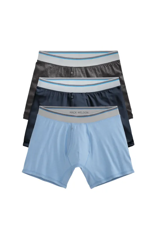 3-Pack 18-Hour Jersey Boxer Briefs Night Skate sold by Mack Weldon