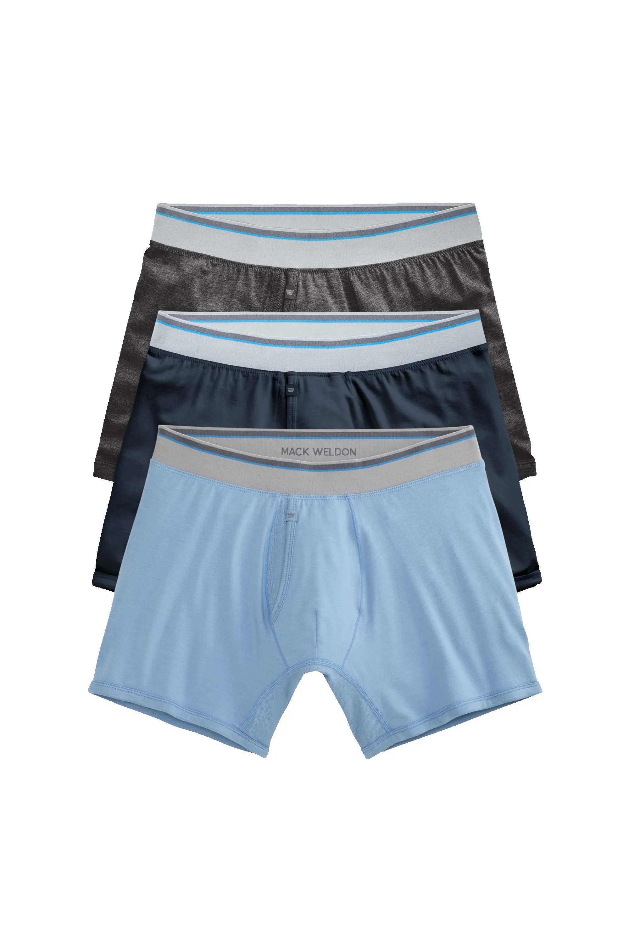 3-Pack 18-Hour Jersey Boxer Briefs Night Skate sold by Mack Weldon