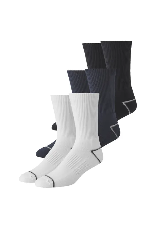 3-Pack AIRKNITˣ Crew Socks The Classics sold by Mack Weldon