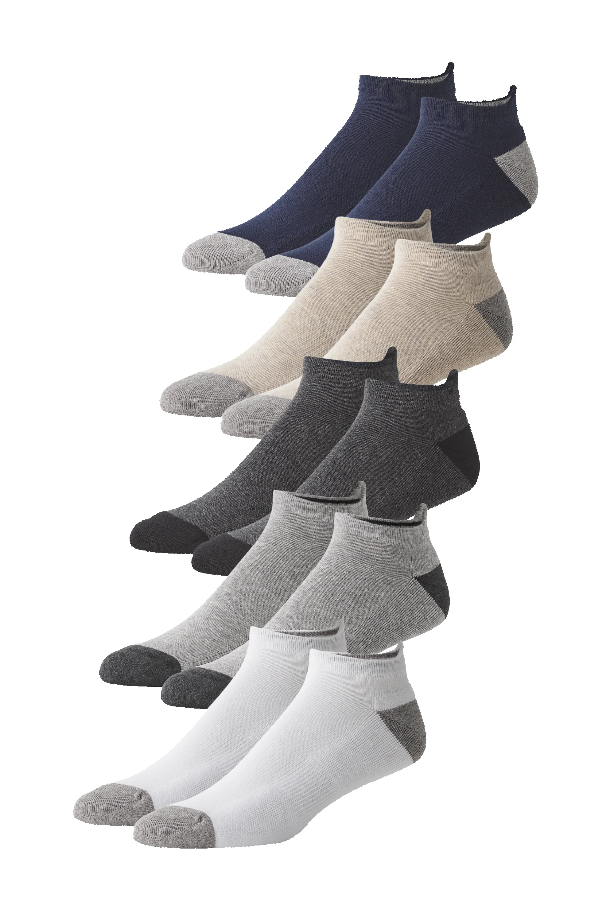 5-Pack Everyday Ankle Sock Heathers Forever sold by Mack Weldon