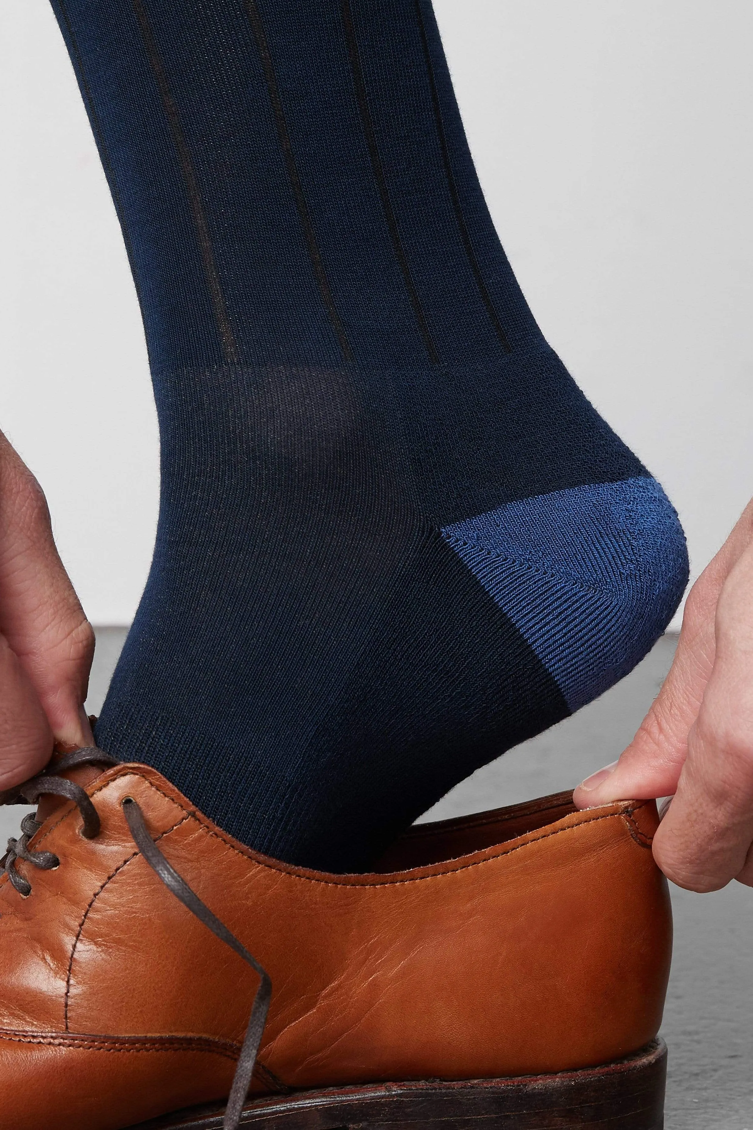 3-Pack SILVER Extended Crew Dress Sock sold by Mack Weldon product image thumbnail 5