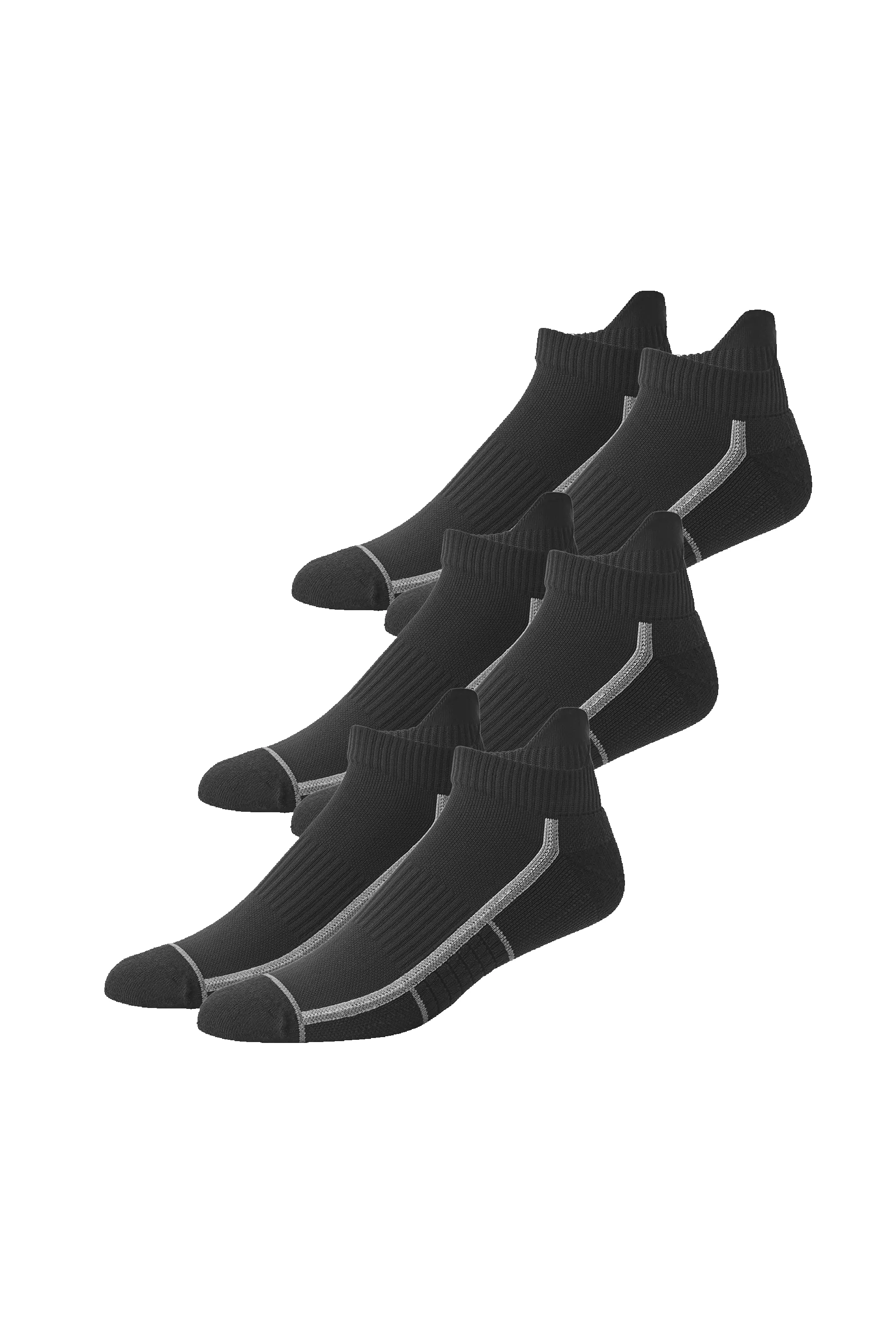 3-Pack AIRKNITˣ Ankle Socks True Black sold by Mack Weldon