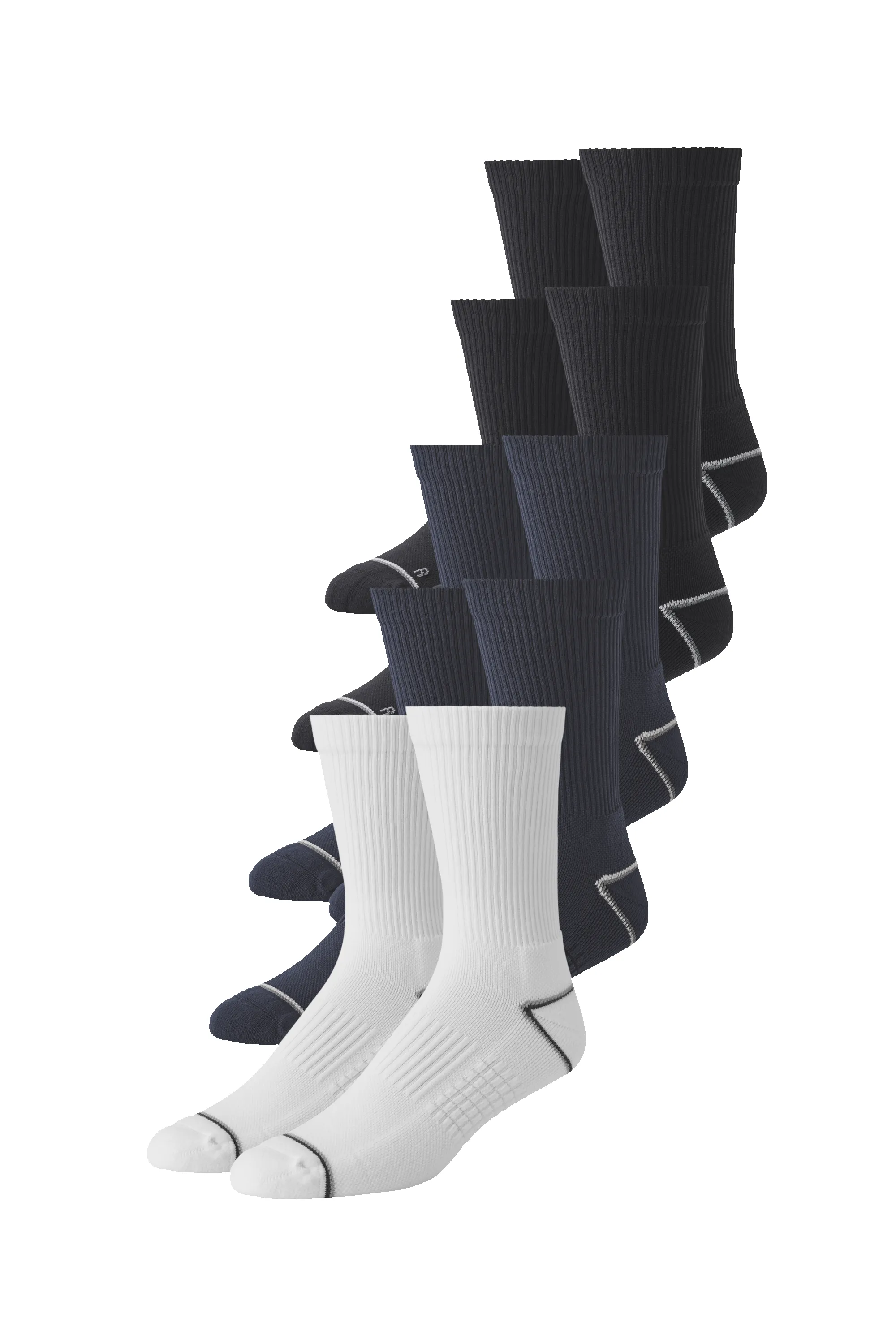 5-Pack AIRKNITˣ Crew Socks sold by Mack Weldon product image thumbnail 2