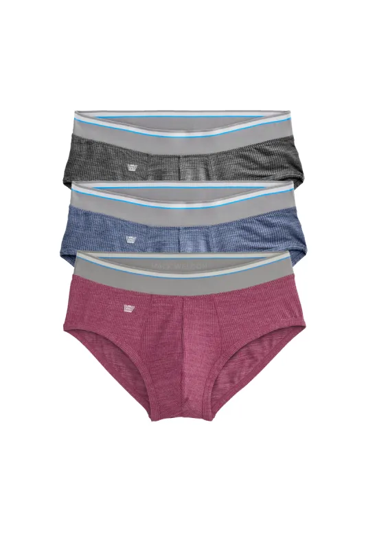 3-Pack AIRKNITˣ Briefs Classic Heathers sold by Mack Weldon