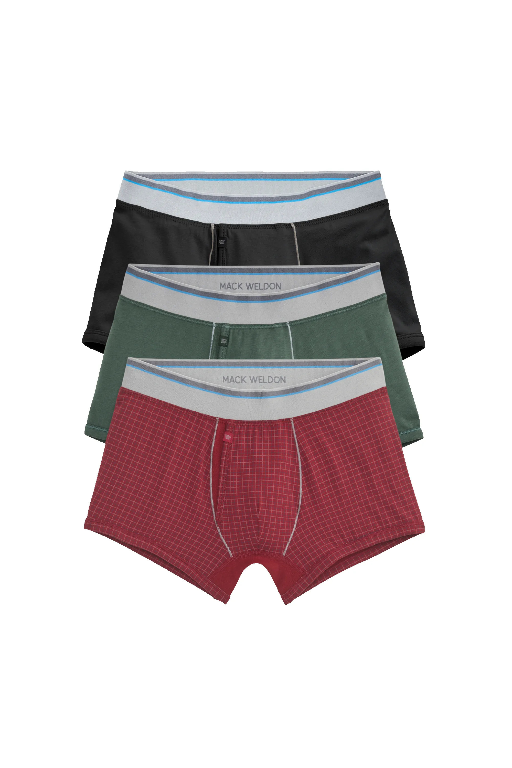 3-Pack 18-Hour Jersey Trunks Silent Night sold by Mack Weldon