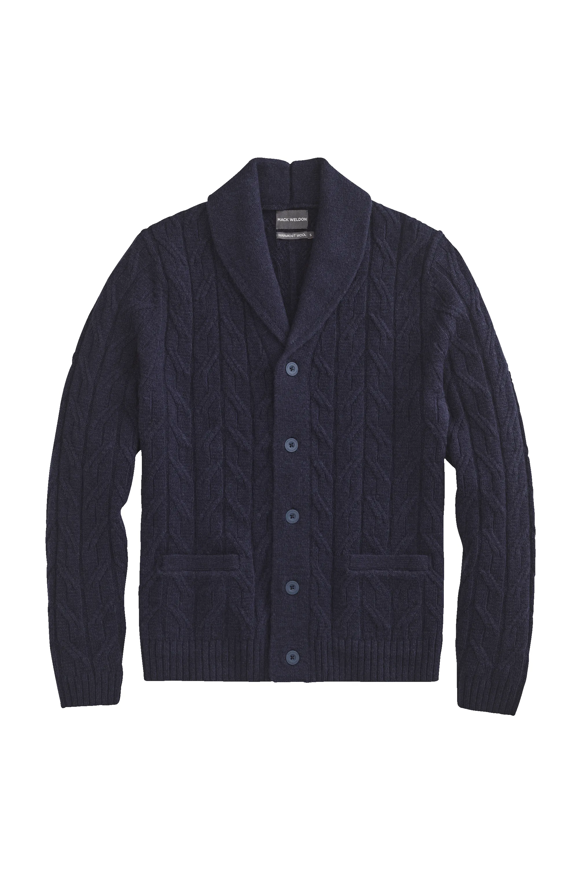 WARMKNIT Wool Cardigan sold by Mack Weldon
